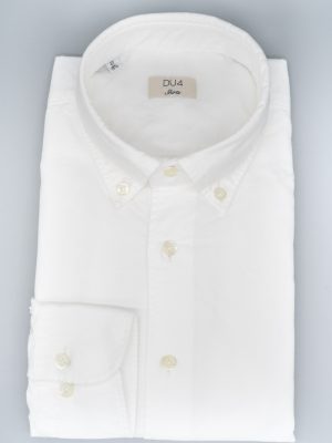 Washed Hemd "Nico" Weiß