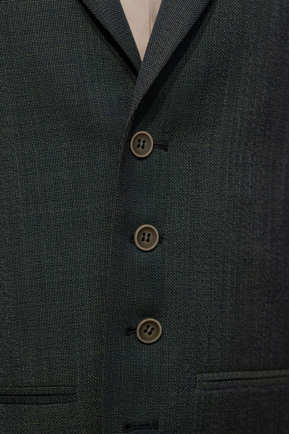 Detailaufnahme des Anzugs