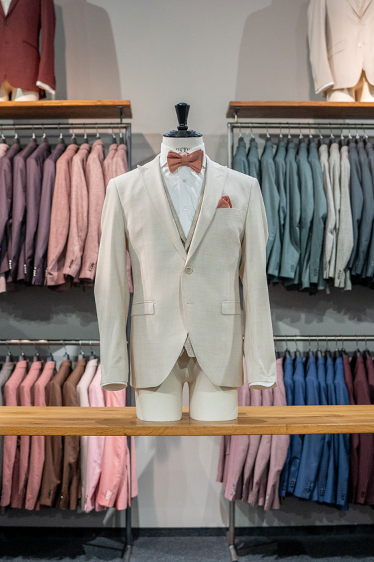 Hochzeitsanzug hellbeige Hannibal