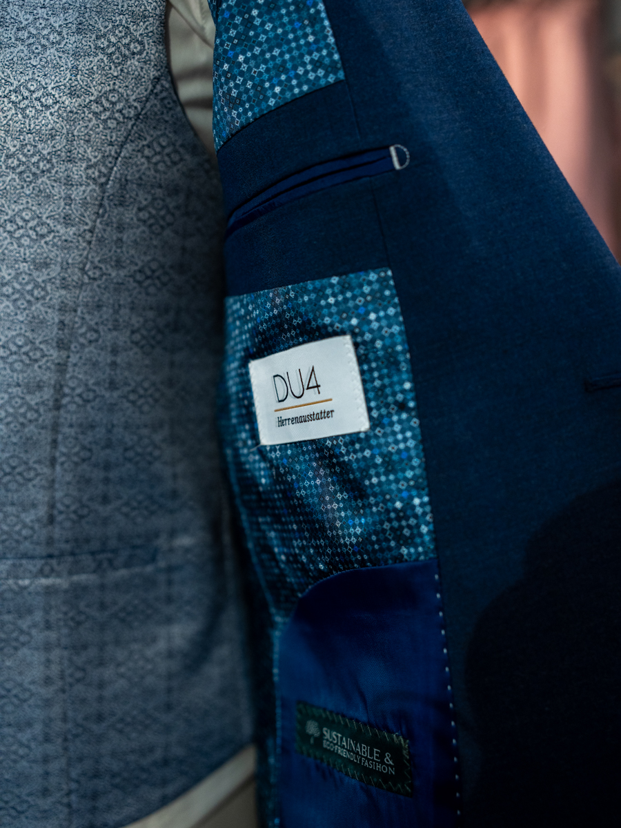 Hochzeitsanzug blau Bolle