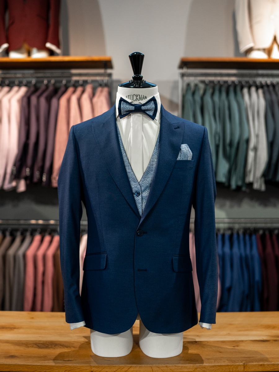 Hochzeitsanzug blau Bolle