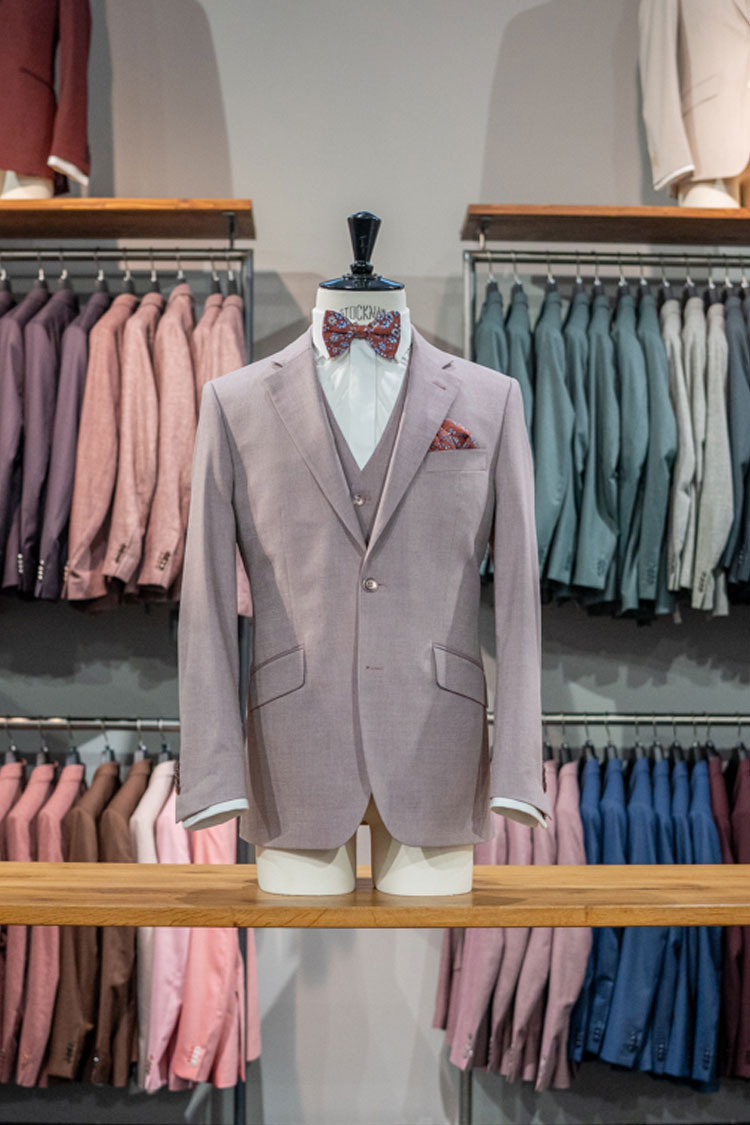 Hochzeitsanzug rosé René