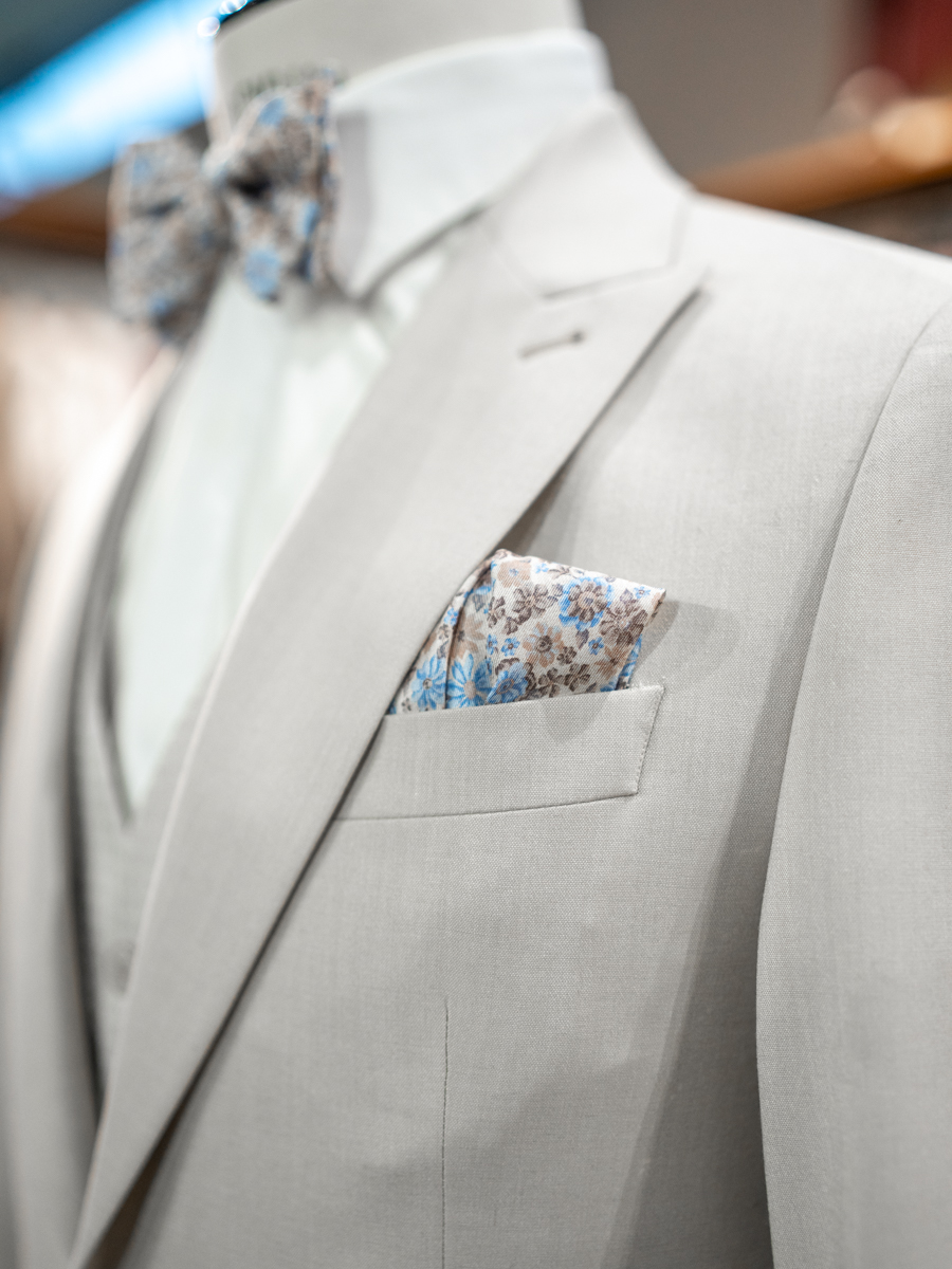 Hochzeitsanzug helles beige Helge