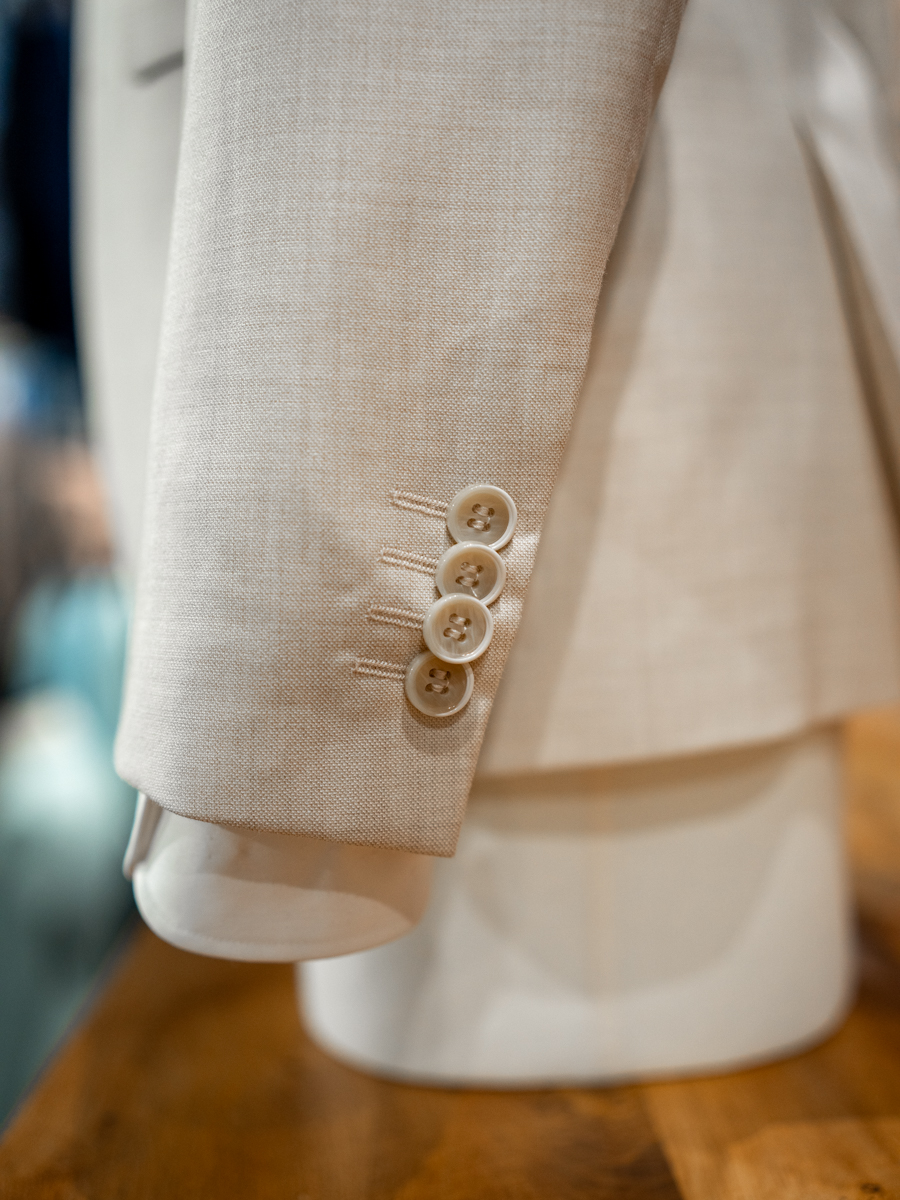 Hochzeitsanzug helles beige Hannibal