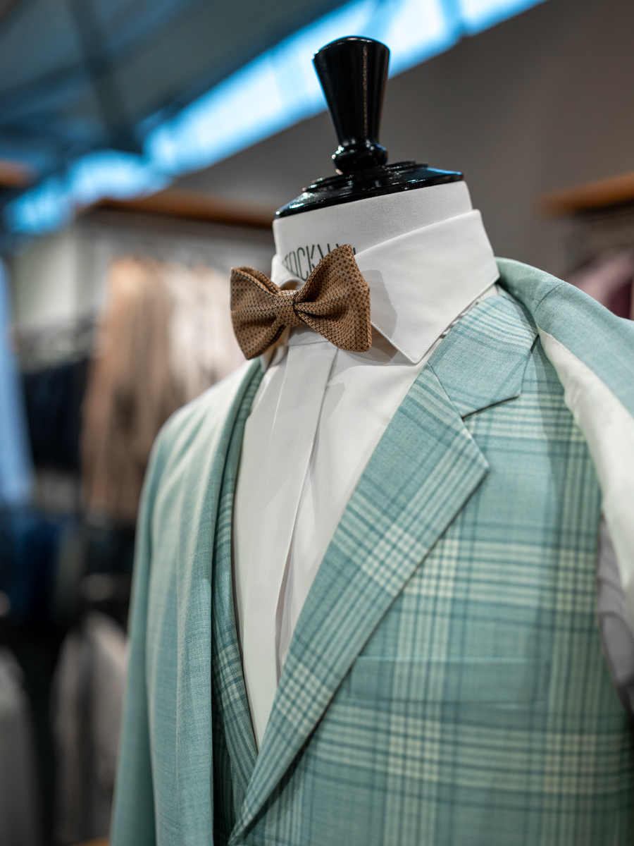 Hochzeitsanzug mint hellblau Mattis