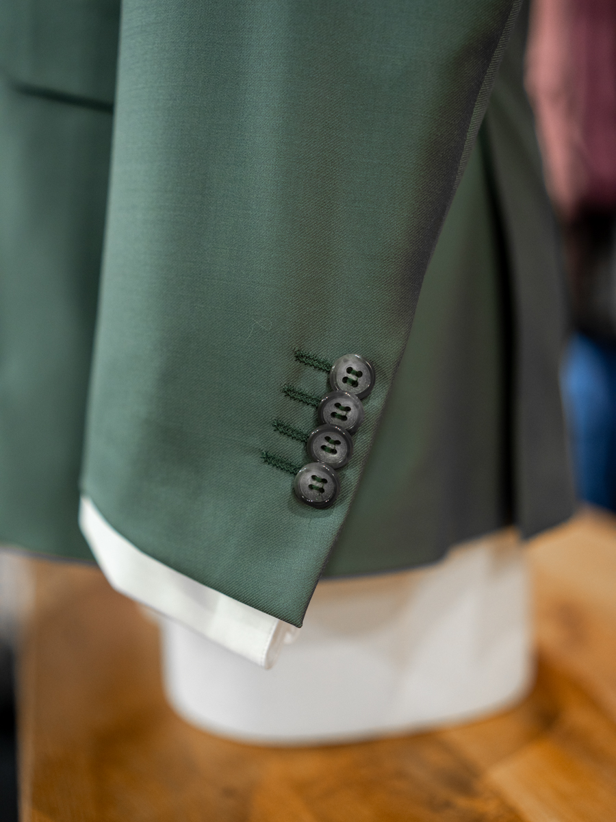 Hochzeitsanzug grün Morten