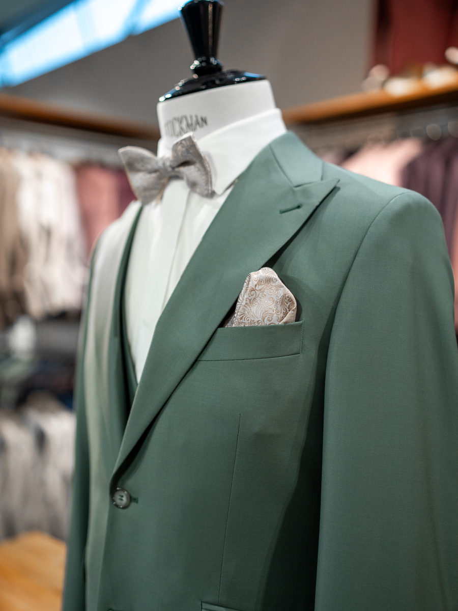 Hochzeitsanzug grün Morten